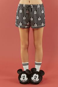 BLACK/MULTI Disney Mickey Mouse Shirt & Shorts Pajama Set, image 6