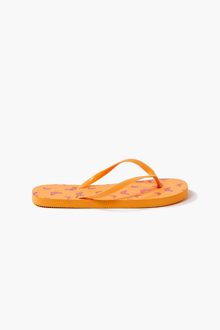 Girls Butterfly 1/2 and 1/2 PRNT FLIP Flop 
