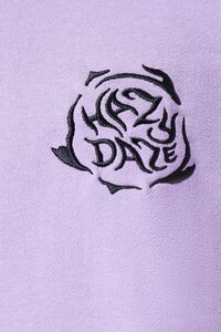 PURPLE/BLACK Embroidered Hazy Daze Tee, image 5