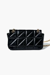 Quilted Faux Leather Crossbody Bag, image 2