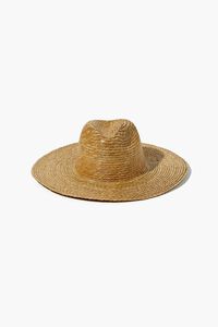 NATURAL Premium Straw Pinched Panama Hat, image 6