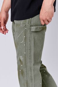 OLIVE Distressed Paint Splatter Pants, image 6