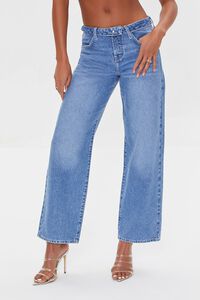 MEDIUM DENIM Straight-Leg 90s-Fit Jeans, image 2
