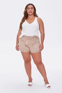 IVORY Plus Size Sweater-Knit Tank Top, image 4