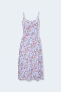 BLUE/MULTI Floral Print Dress, image 1