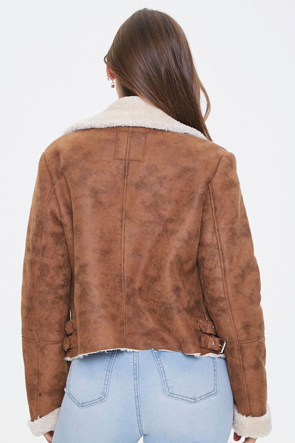 Faux Shearling & Suede Jacket, image 3