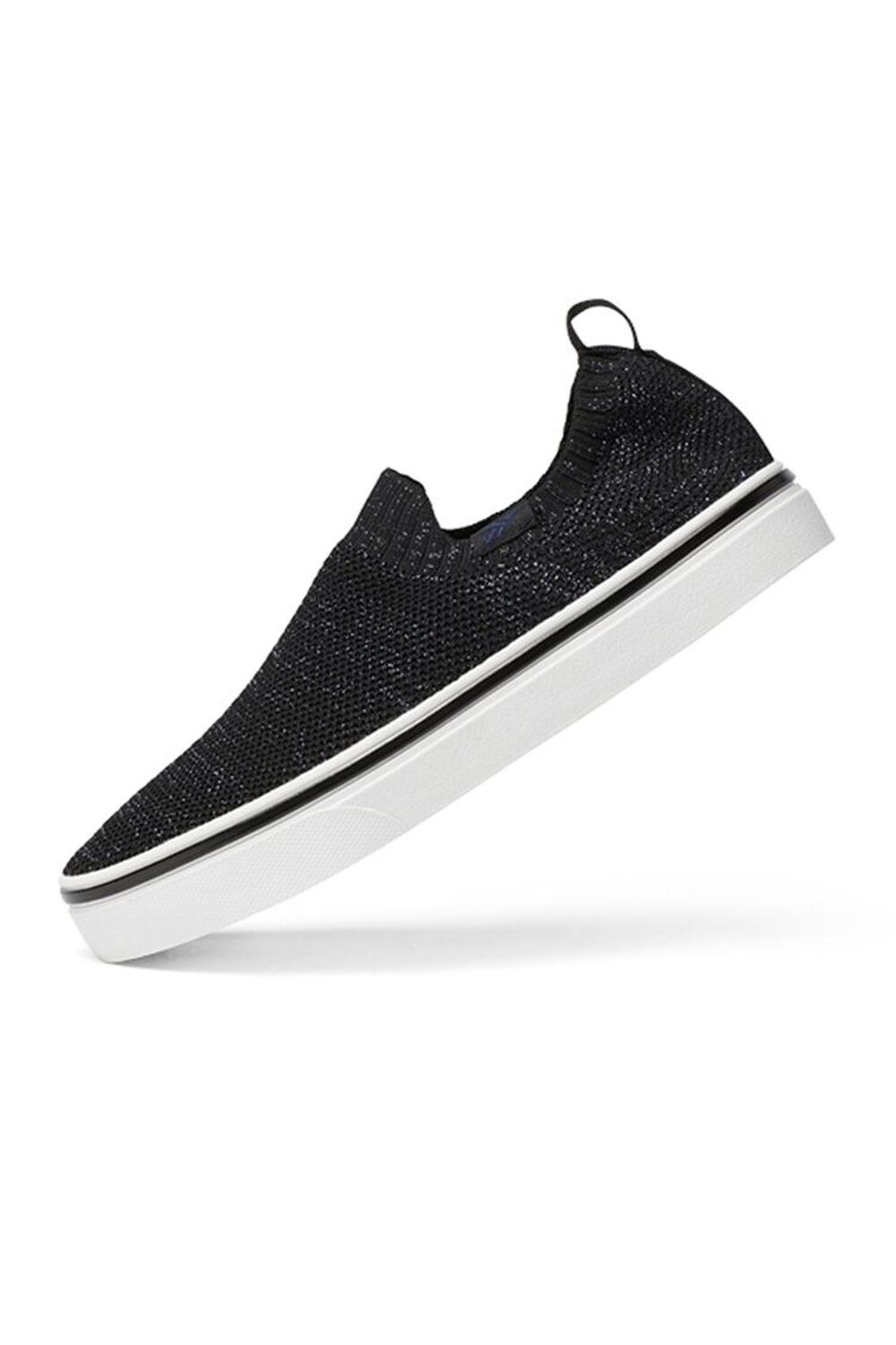 BLACK Reebok OnLux Slip-On Shoes, image 3