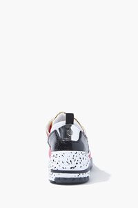 PINK/MULTI Colorblock Speckled Sneakers, image 2