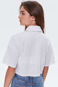 WHITE Shirt & Bandeau Matching Set, image 3