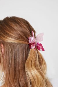 Marble Butterfly Claw Hair Clip, image 2