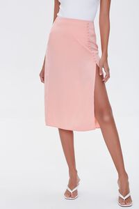 APRICOT Button-Front Slit Skirt, image 2