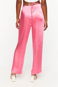 PEONY Satin Strappy Mid-Rise Pants, image 4