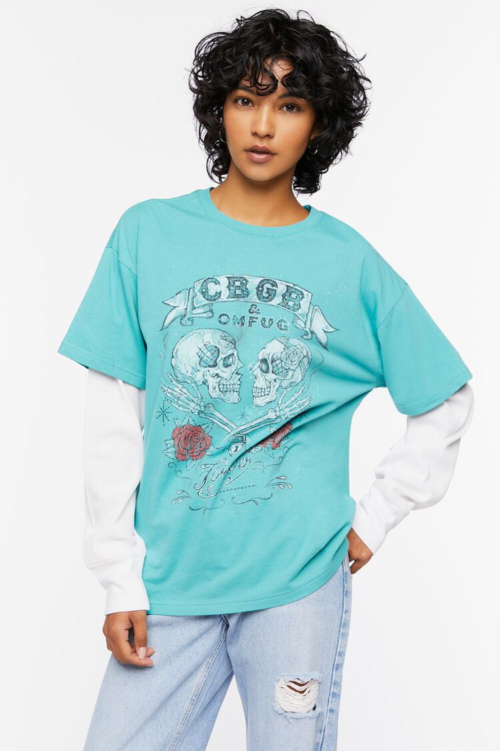 CBGB & OMFUG Forever Graphic Combo Tee, image 1