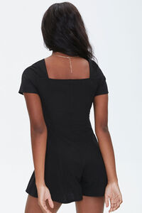 Ribbed Bustier Romper, image 3
