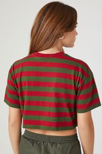 RED/MULTI A Nightmare On Elm Street Cropped Tee, image 3