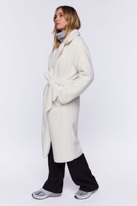 CREAM Faux Shearling Belted Coat, image 2