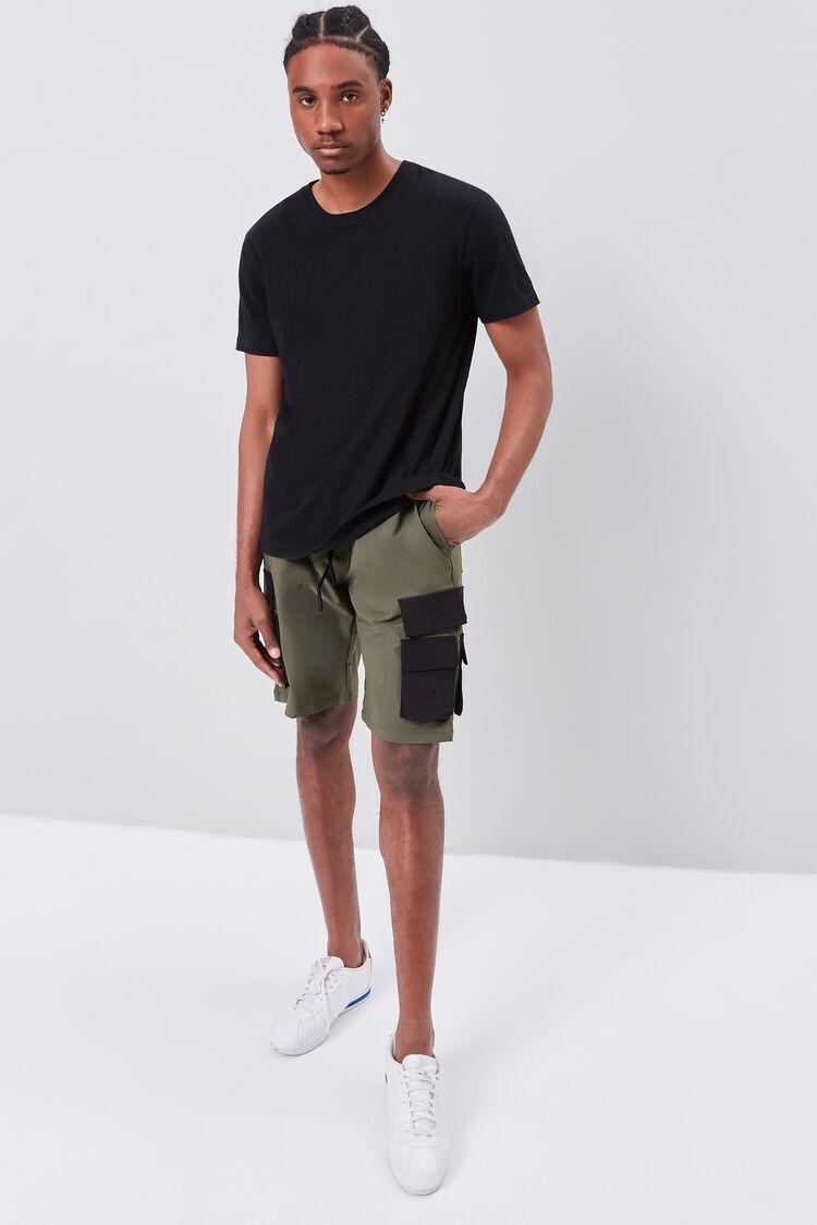 American Stitch Cargo Shorts in Black for Men Mens Clothing Shorts Cargo shorts 