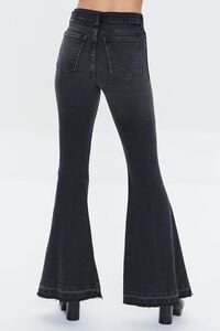 BLACK High-Rise Flare Jeans, image 4