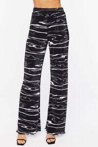 BLACK/WHITE Abstract Print Shirt & Pants Set, image 5