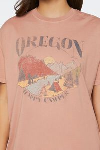 BROWN/MULTI Oregon Graphic Drop-Sleeve Tee, image 5