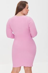 Plus Size Bodycon Mini Dress, image 3
