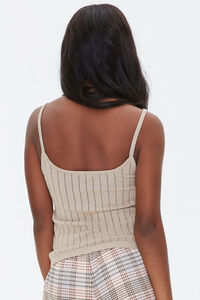 Lace-Up Pointelle Cami, image 3