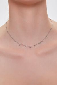 SILVER Star Charm Necklace, image 1