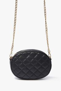 Faux Leather Quilted Belt Bag, image 5