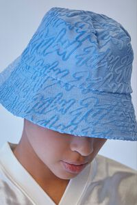 BLUE/BLUE FUBU Corduroy Bucket Hat, image 2
