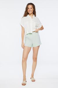 Pull-On Mid-Rise Shorts, image 5