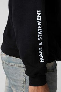 BLACK Unisex Project Level Visionary Hoodie, image 3