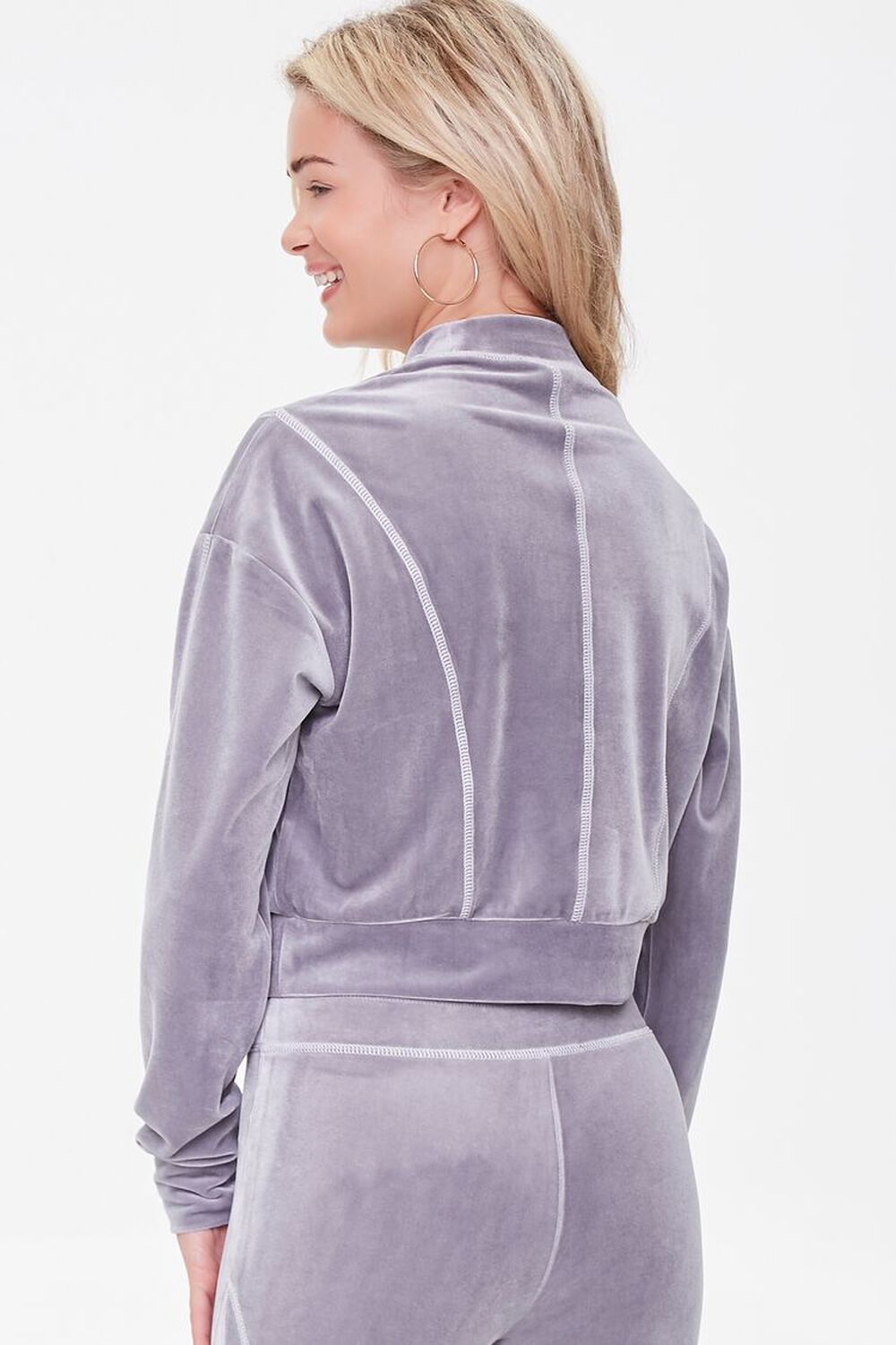 GREY Embroidered Mont Blanc Pullover, image 3