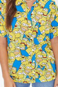 YELLOW/MULTI The Simpsons Print Pocket Shirt, image 5
