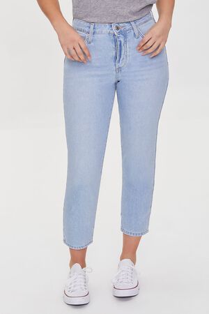 High-Rise Mom Petite Jeans