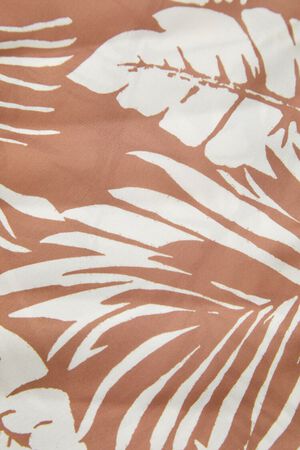 Tropical Leaf Print Headwrap
