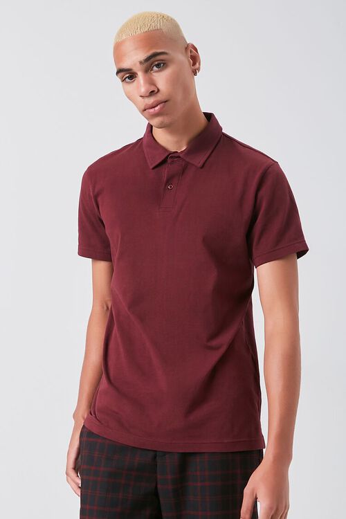 PLUM Muscle Fit Polo Shirt, image 1