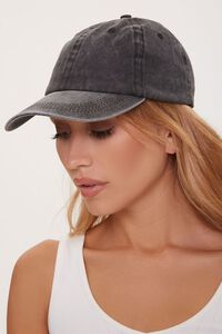 CHARCOAL Too Close Embroidered Dad Cap, image 1