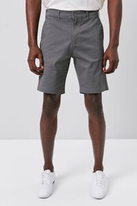 CHARCOAL Relaxed Woven Shorts, image 2