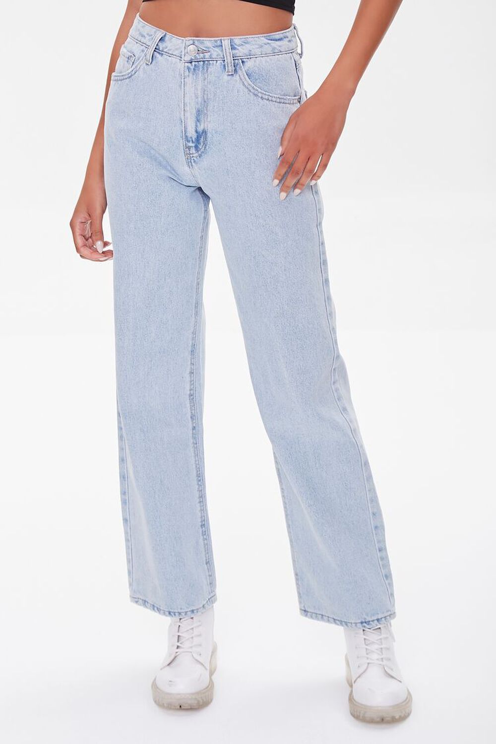 90s-Fit Straight Jeans
