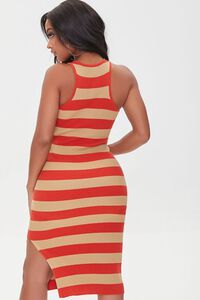 RED/MULTI Striped Bodycon Tank Dress, image 3