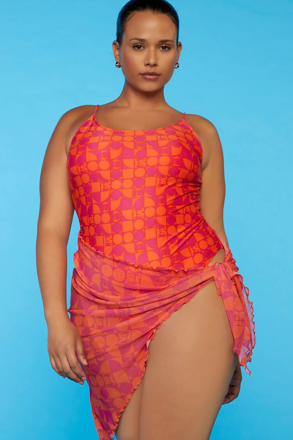 Transistor Spis aftensmad Parametre Plus Size Sports Illustrated Swim Cover-Up Sarong