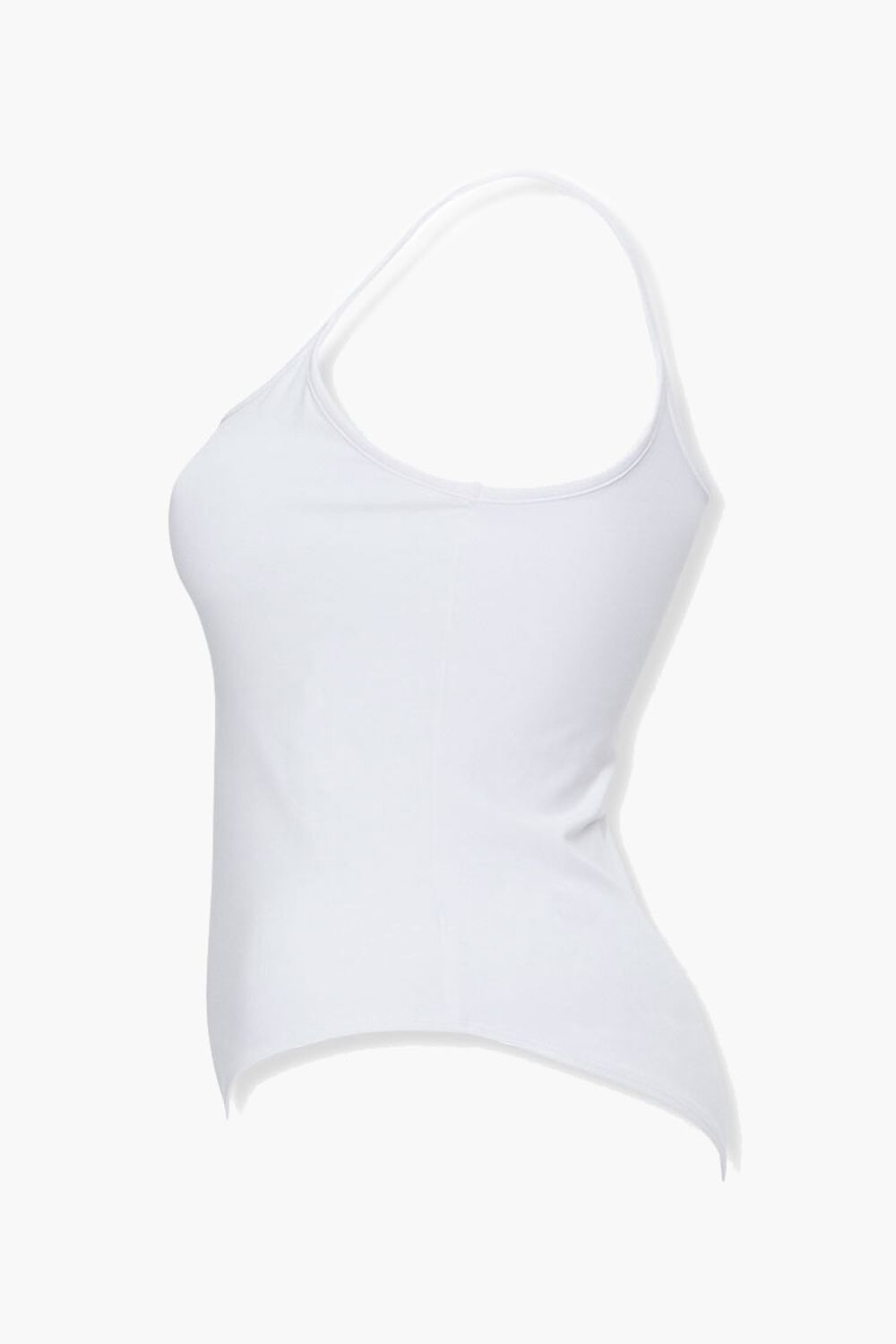 WHITE Plus Size Cami Bodysuit, image 2