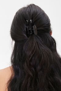 CLEAR/BLACK Hair Claw Clip Set, image 2