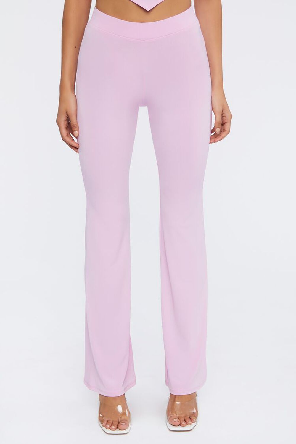 WISTERIA Jersey Knit High-Rise Pants, image 2