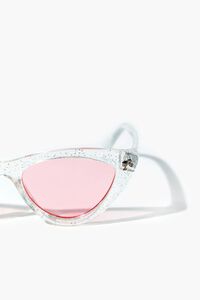 CLEAR/PINK Barbie™ Cat-Eye Sunglasses, image 4