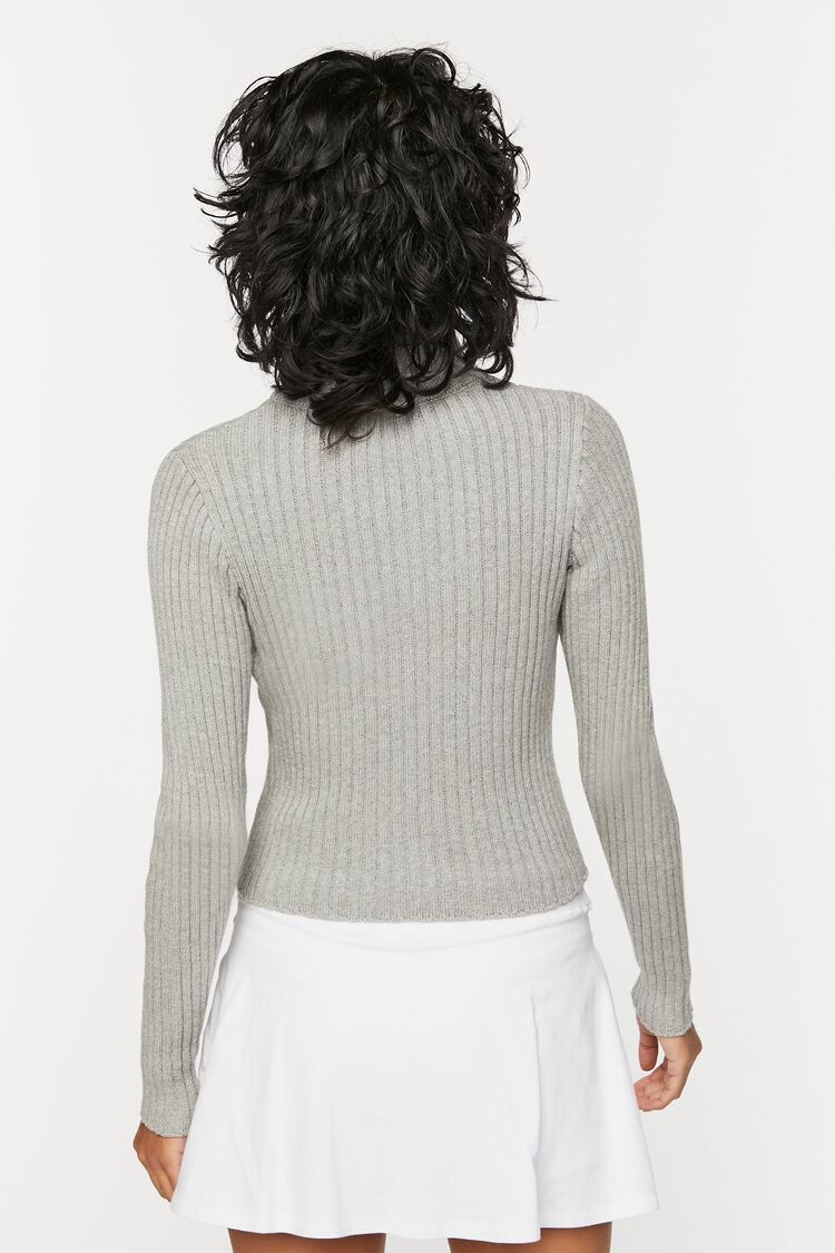 Half-Zip Funnel Neck Sweater