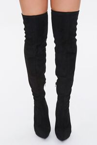 BLACK Over-the-Knee Stiletto Boots, image 4