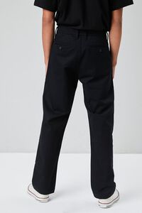 BLACK Pocket Slim-Fit Pants, image 4
