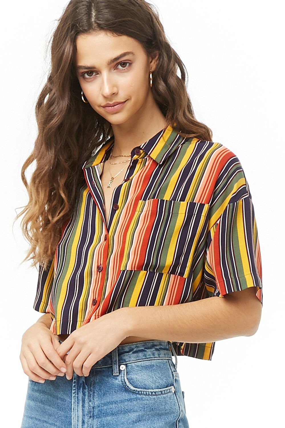 Multicolor Striped Shirt, image 1