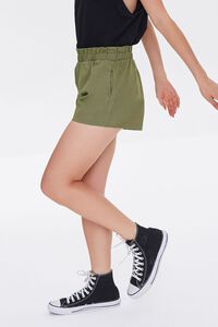 OLIVE Twill Ruffled Shorts, image 3